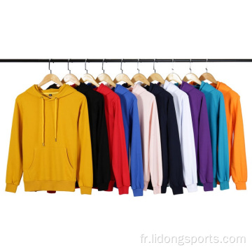 Sweatshirts de logo sur mesure surdimensionnel en gros